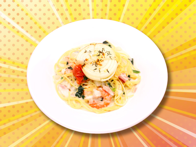 HOP！洋蔥濃湯義大利麵