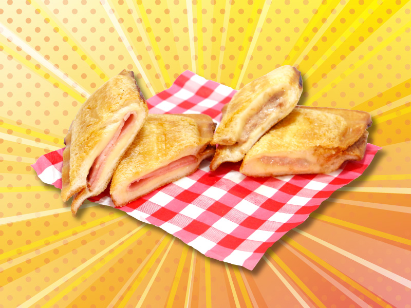 炸熱壓三明治（火腿起司／鮪魚起司）