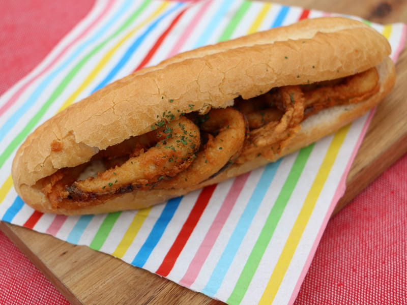 Fried Calamari Sandwich