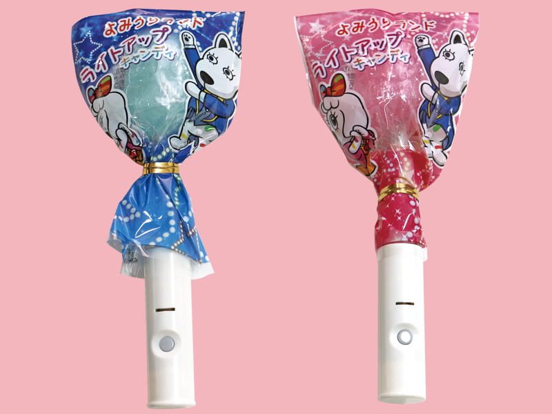 Light-up Lollipop (strawberry and soda flavors)