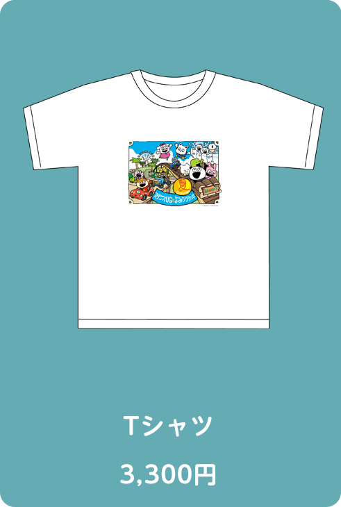 Tシャツ　3,300円