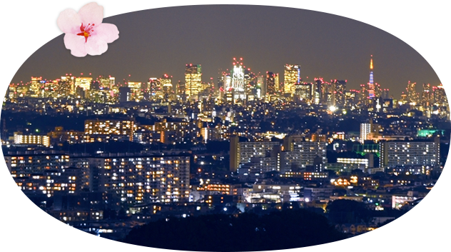 昼も夜も見どころ満載 春のよみうりランド 昼も夜も見どころ満載 春のよみうりランド