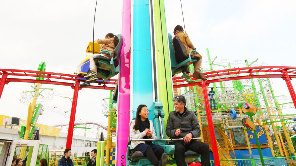 アトラクション よみうりランド遊園地