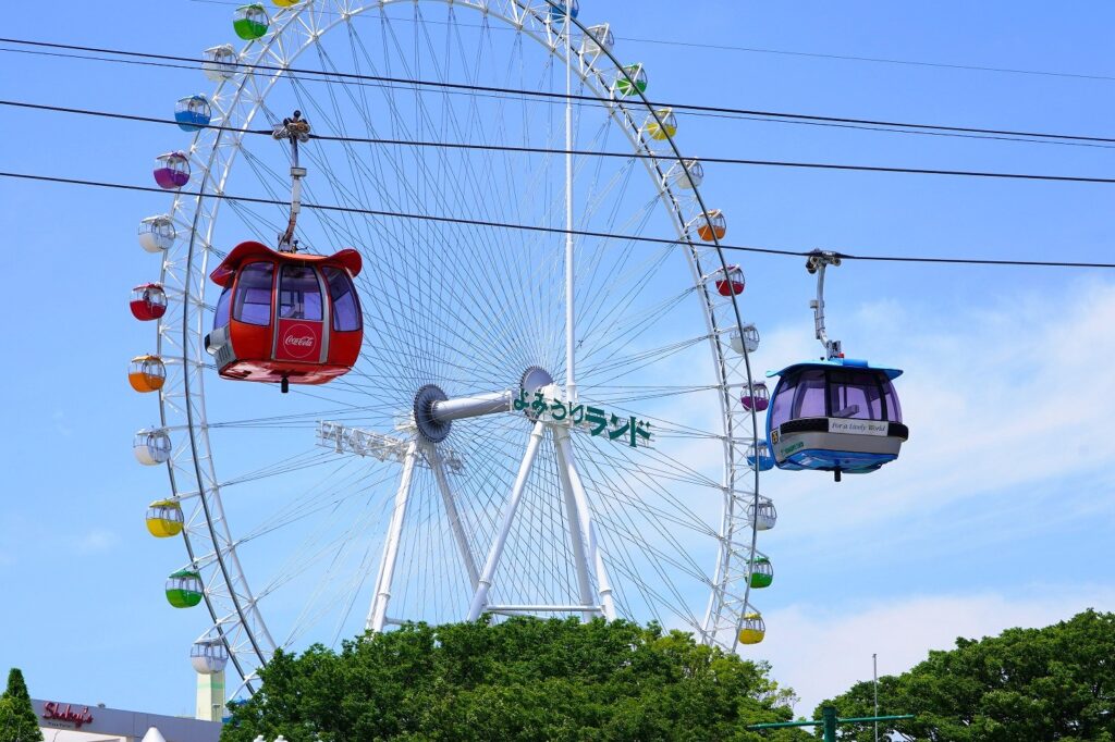 ゴンドラ スカイシャトル   アトラクション   よみうりランド遊園地